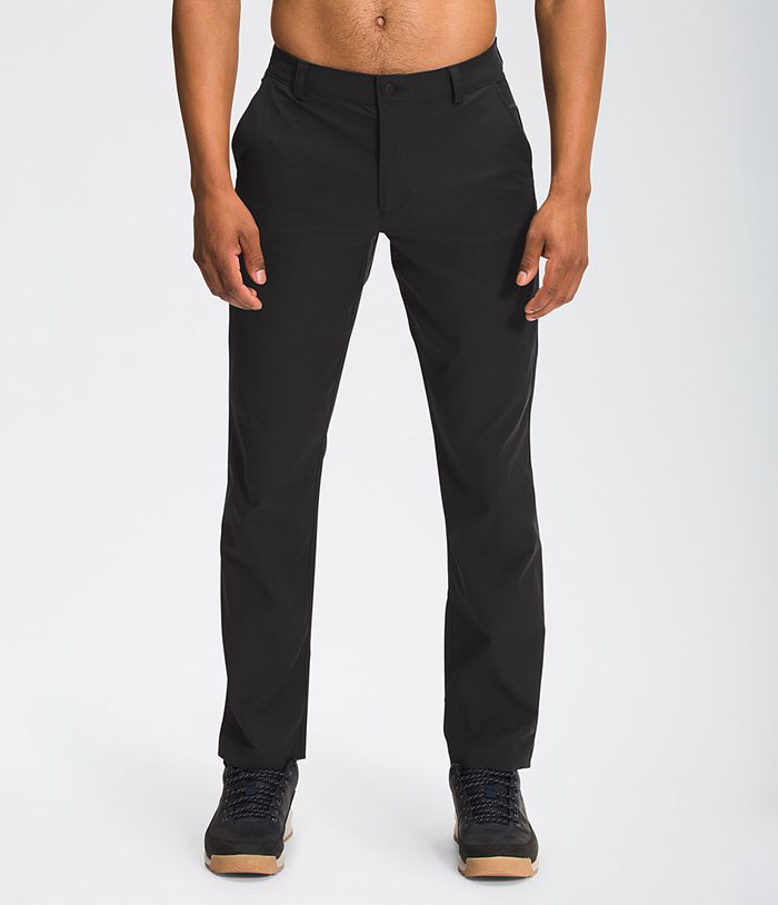 The North Face Mens Pants City Standard Modern Fit 024KSMNLZ - Black